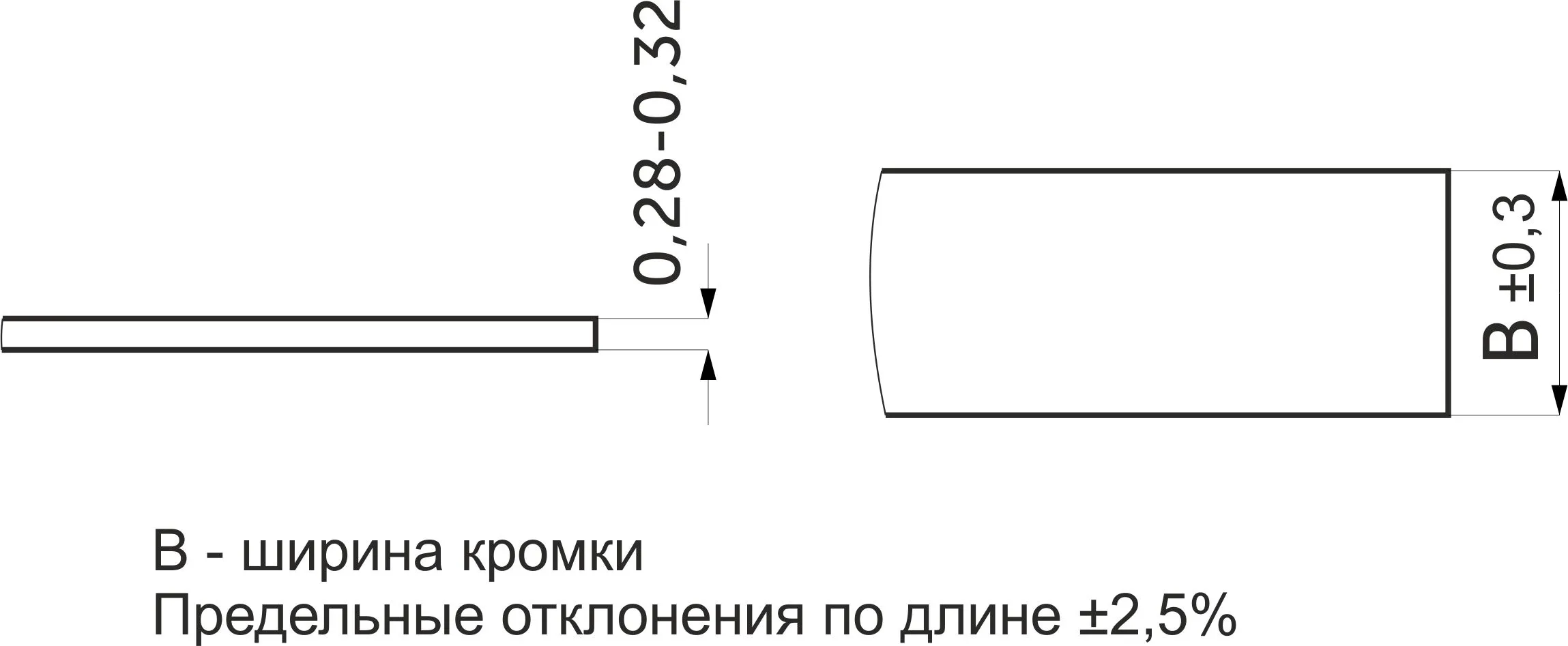 Кромка меламиновая (с клеем) венге (R50045/PD7060) 40мм PFLEIDERER (бух.-0,2пог.км.)