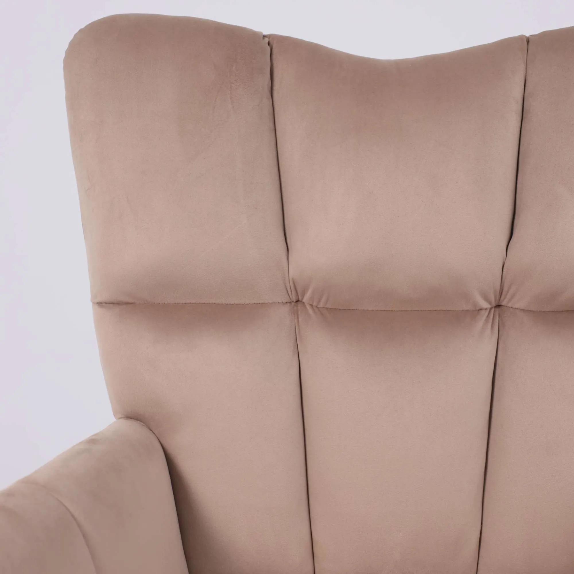 Кресло COLORADO NEW, поворотное, капучино велюр HCJ-11/черный