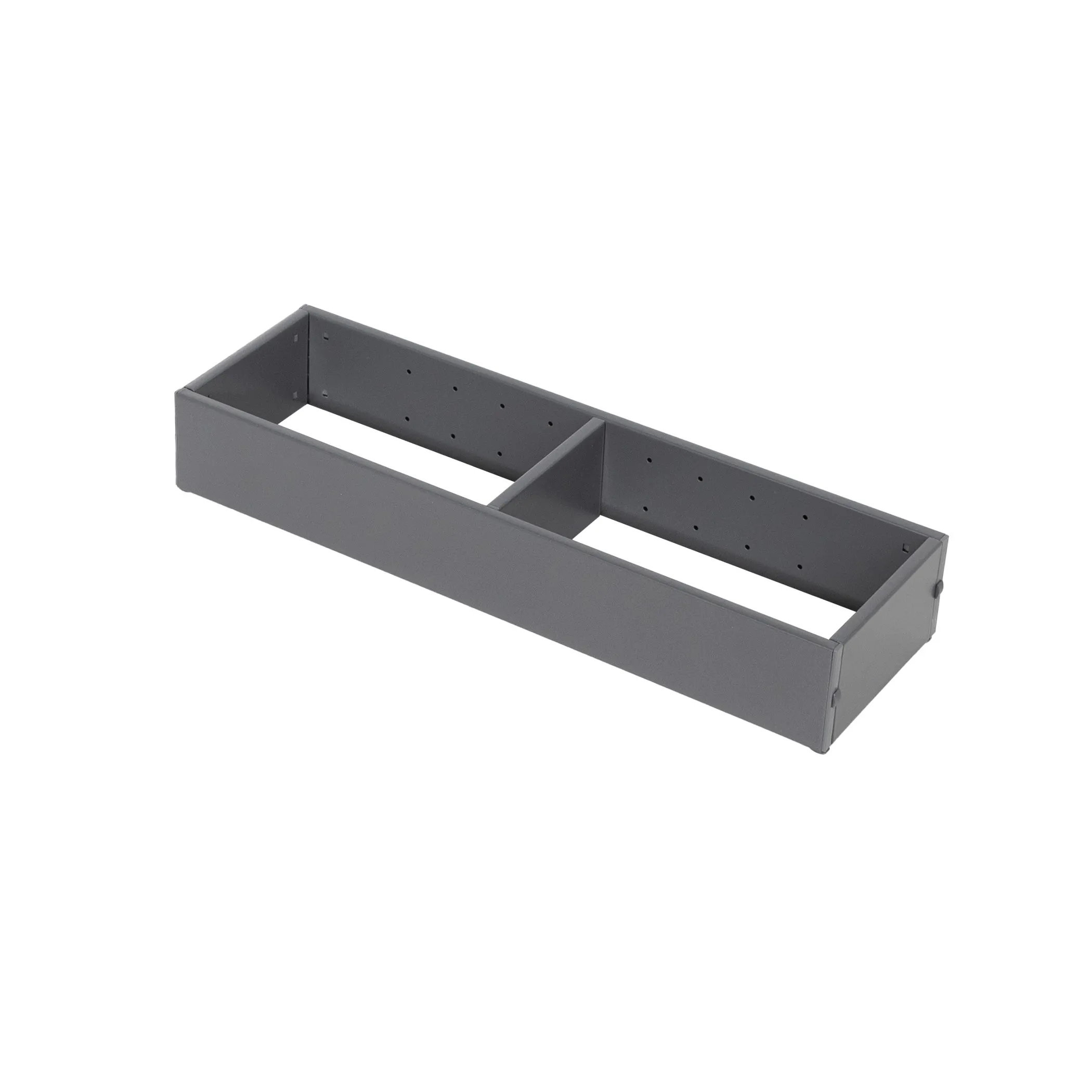 Разделитель L350 универсальный металлический Slimbox Evolution (L326*W100*H50) графит