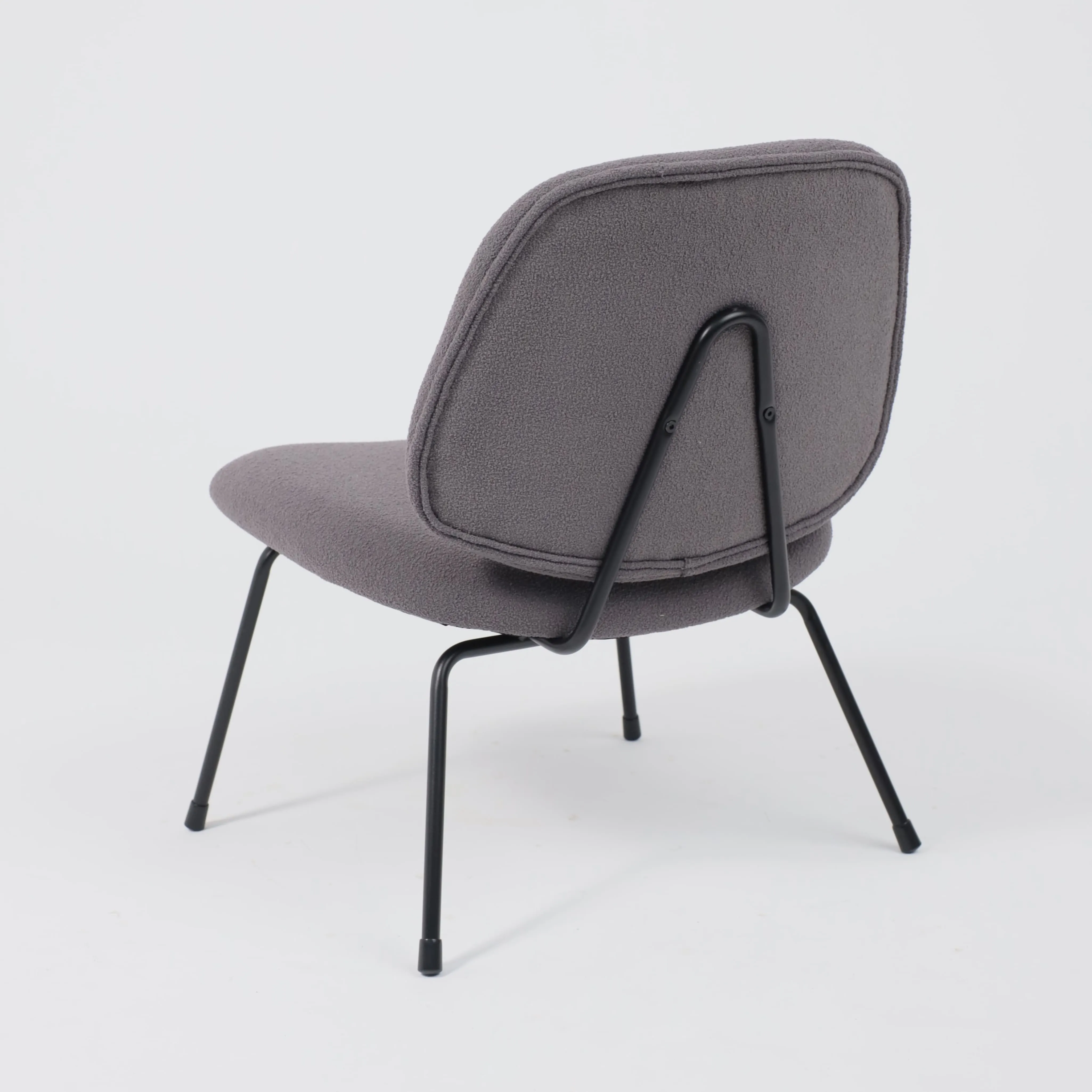 Кресло SWAY, серое букле SD8068-5/черный