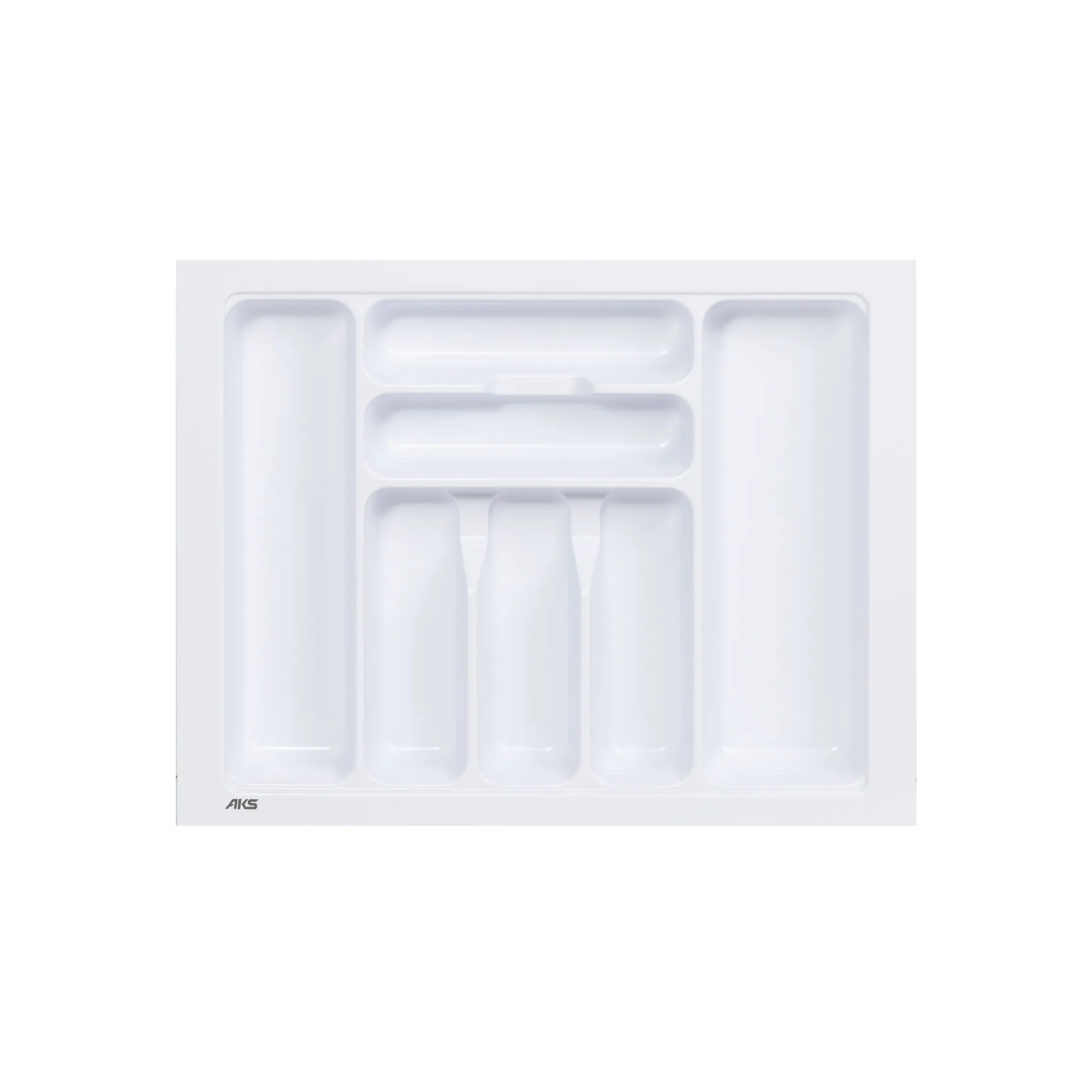 Лоток для столовых приборов 600 BASIC 540*430, белый AKS