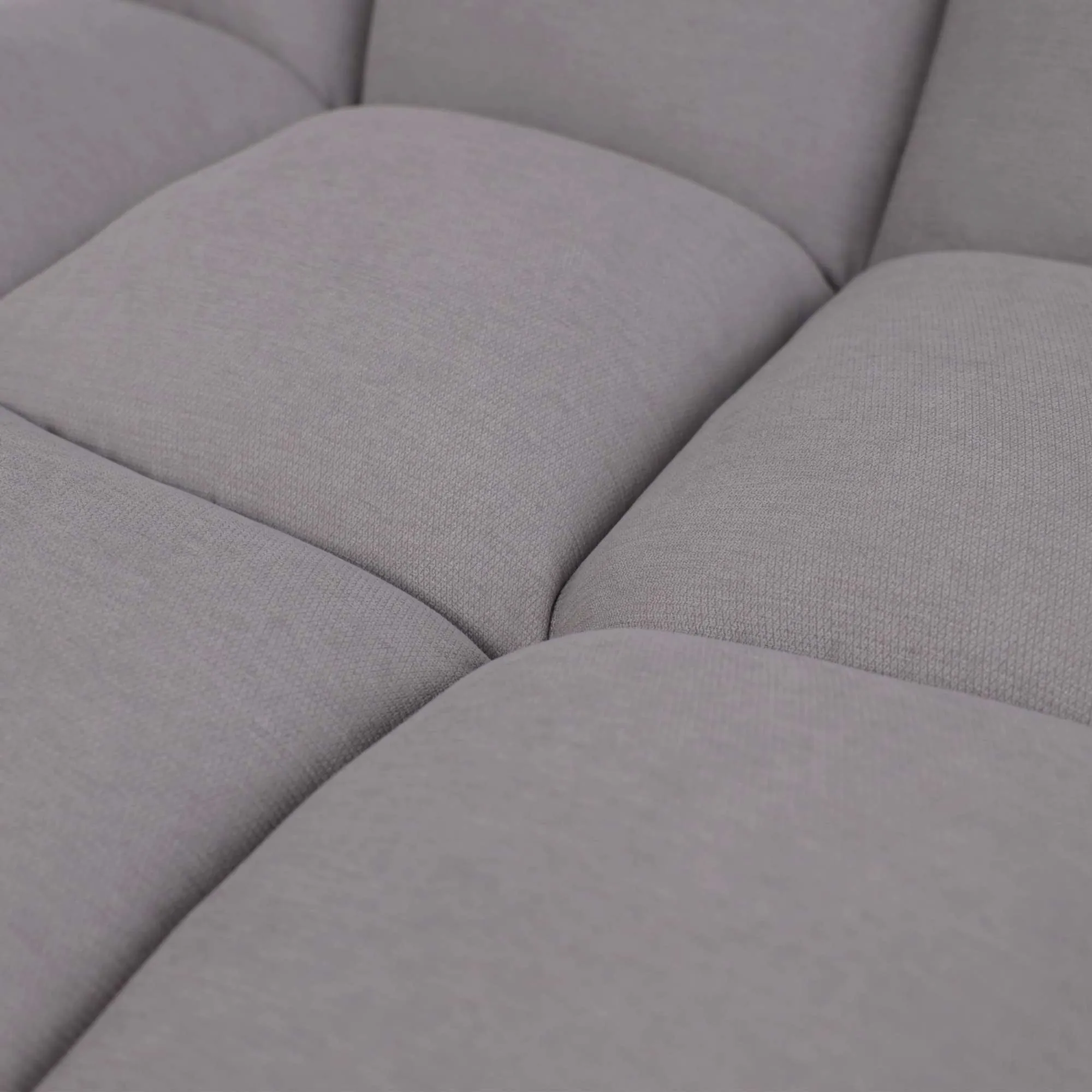 Кресло GRANDE, поворотное, серая ткань Linen Fabric-11/черный