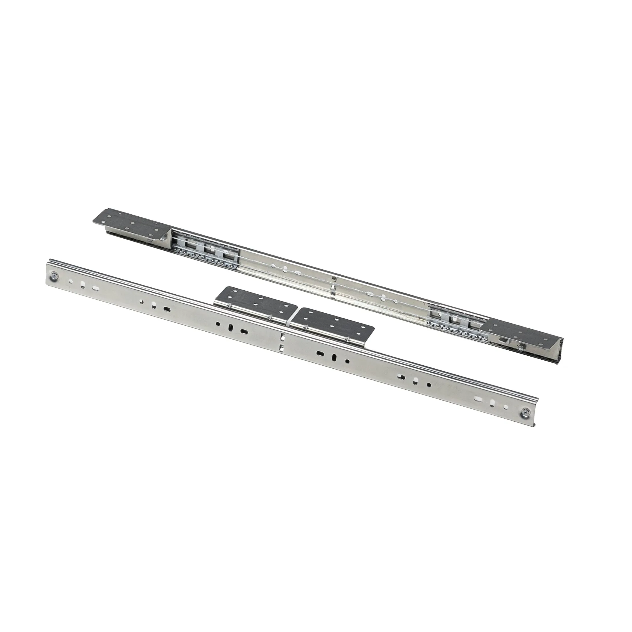 Механизм для раздвижных столов внутренний синхронный со стопором L-560 мм AKS