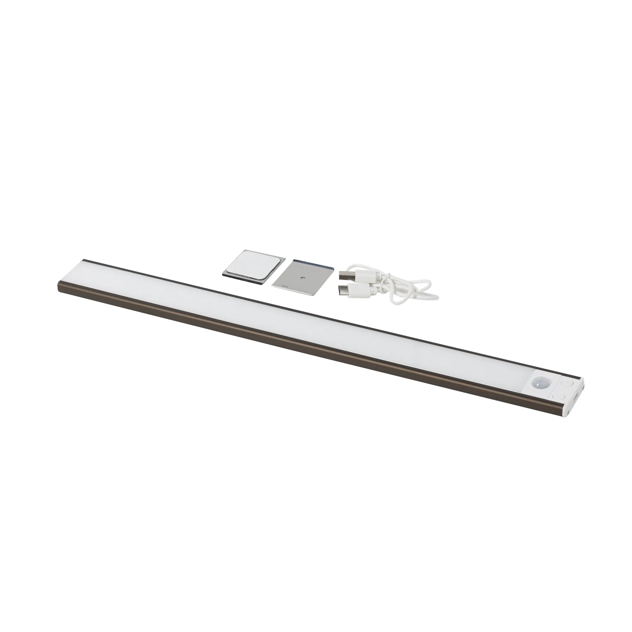 Светильник светодиодный Radiance, аккумуляторный, на движение, 3W, 600 мм, золотой шампань, AKS