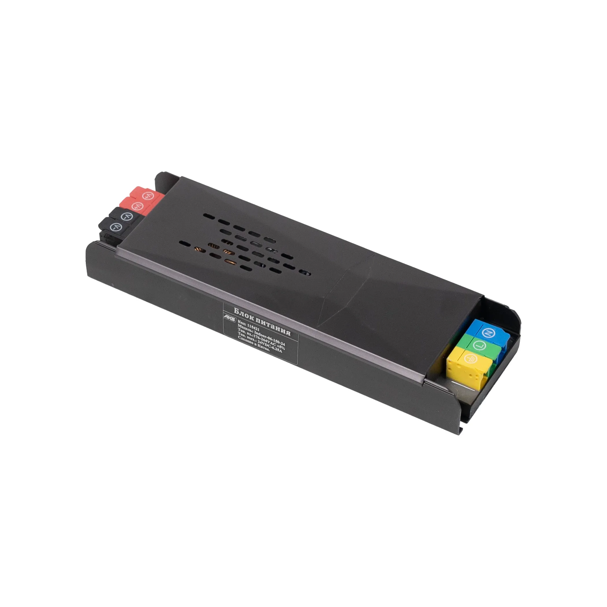 Блок питания Indoor 150W/12V, серия 6, медленный запуск, с диммированием, быстрозажимные клеммы, AKS