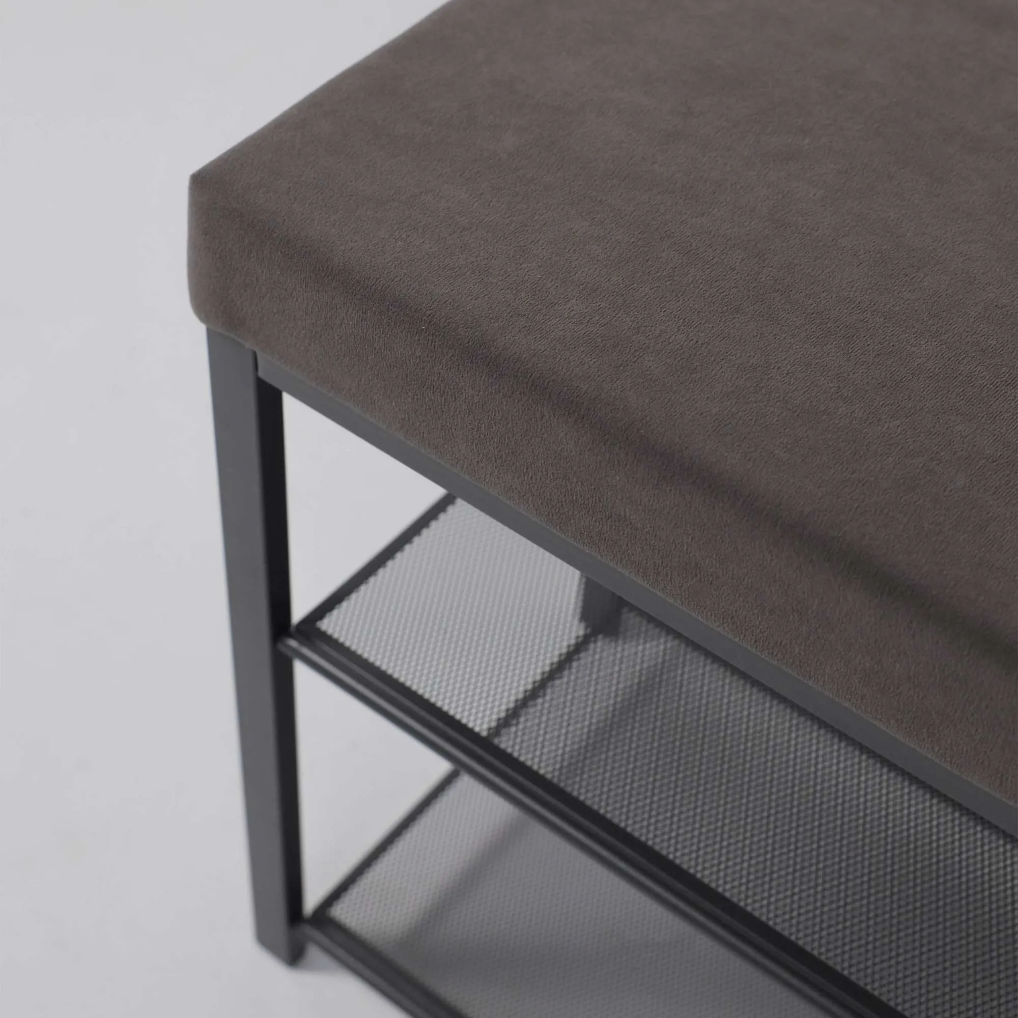 Банкетка ТОРОНТО 23S, серый/графит