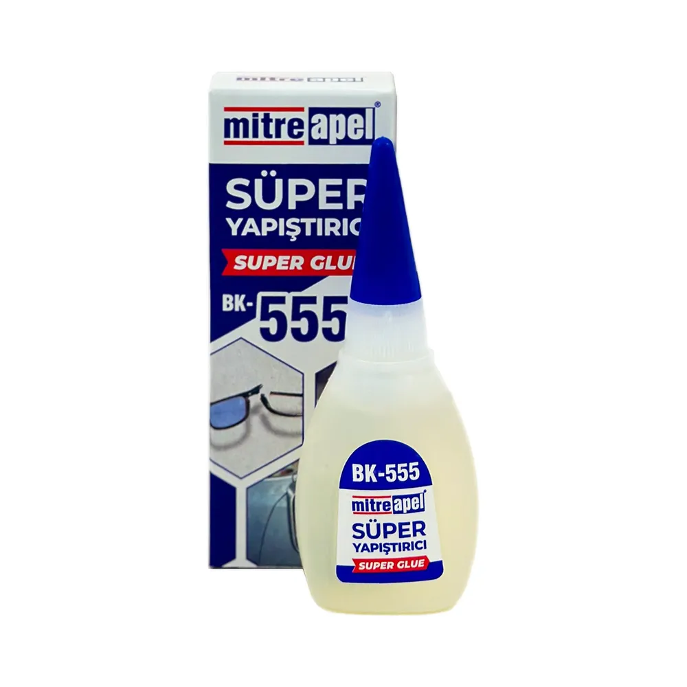 Суперклей цианоакрилатный MitreApel BK555 20 г.