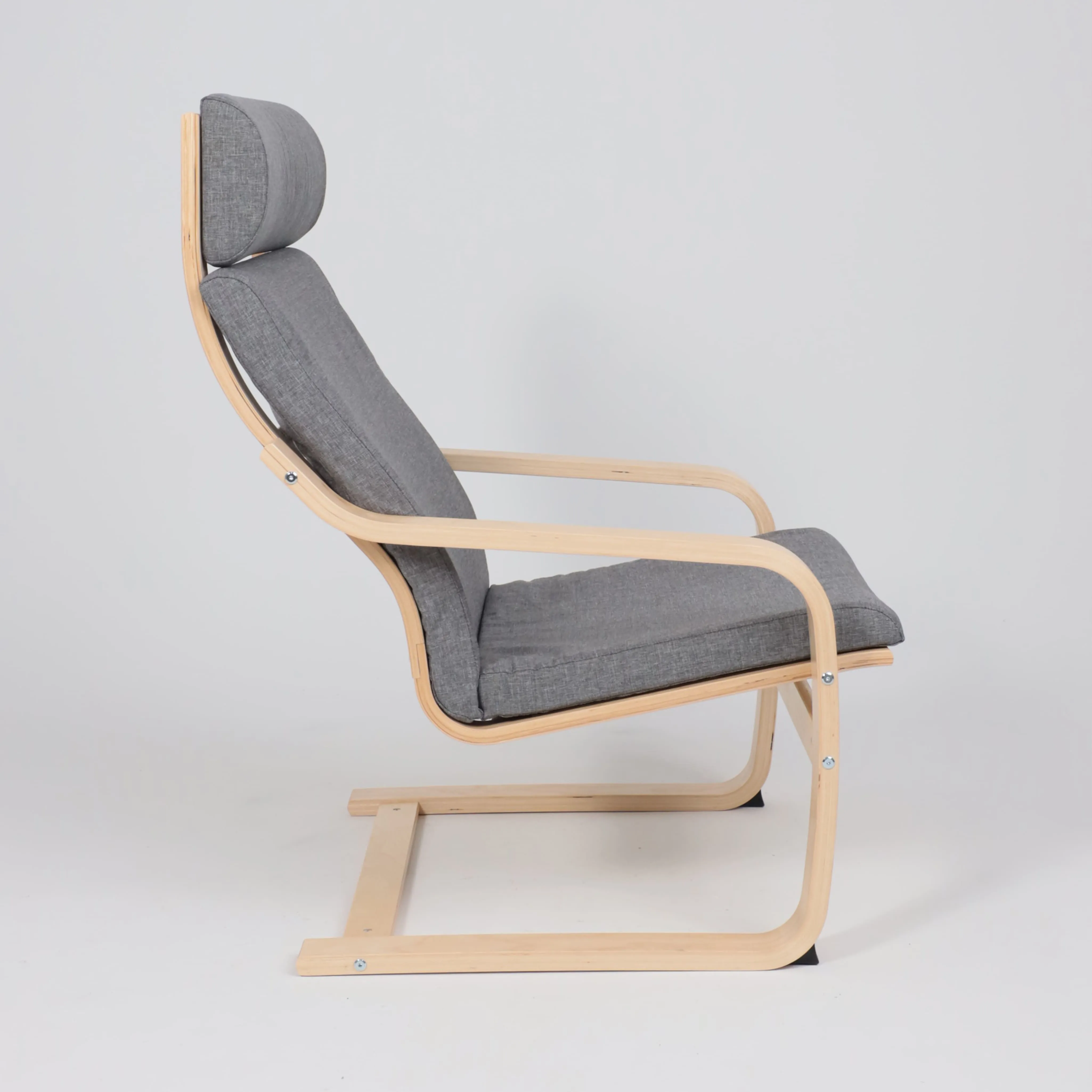 Кресло для отдыха RELAX, ткань, серый QS-9