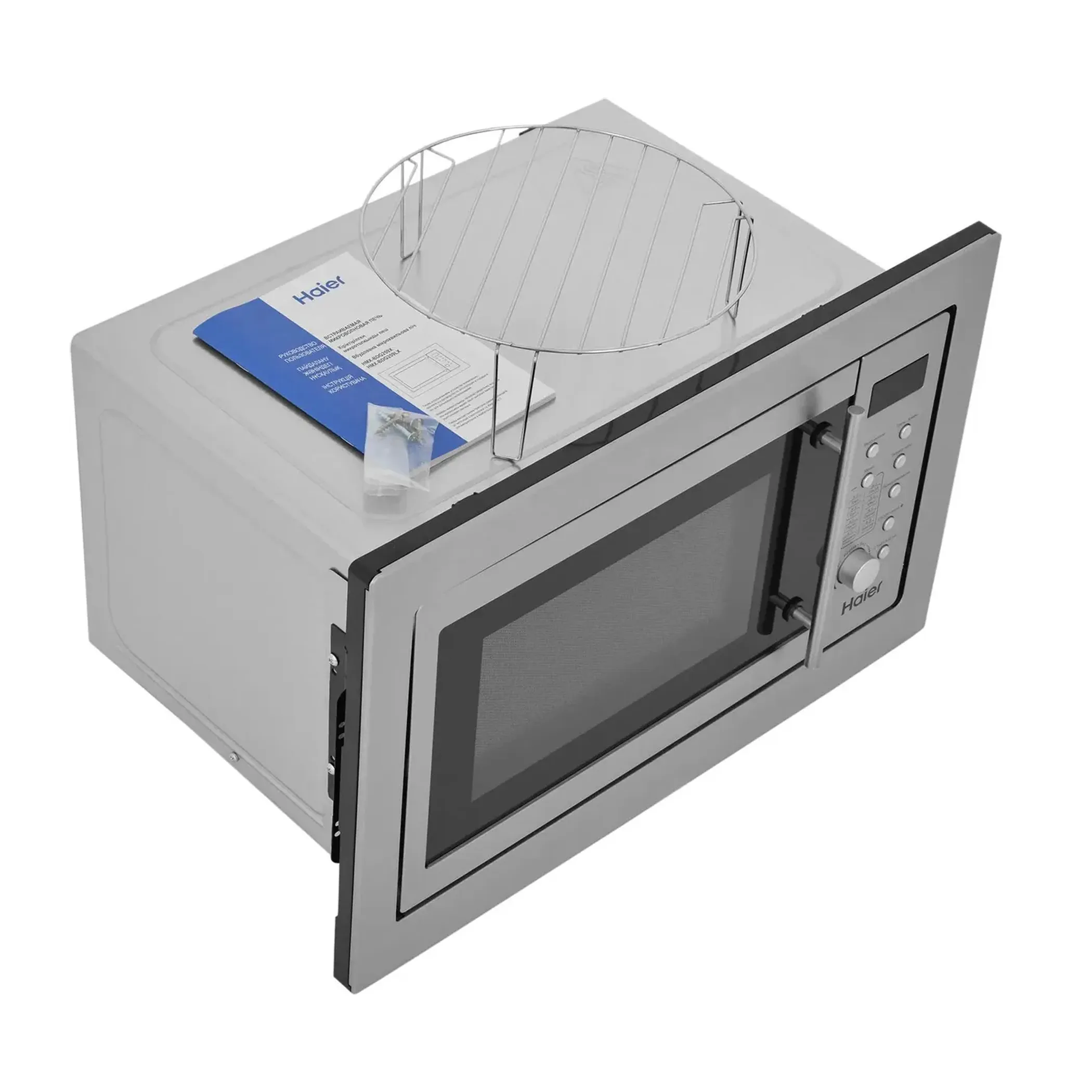 Встраиваемая микроволновая печь Haier HMX-BDG259LX