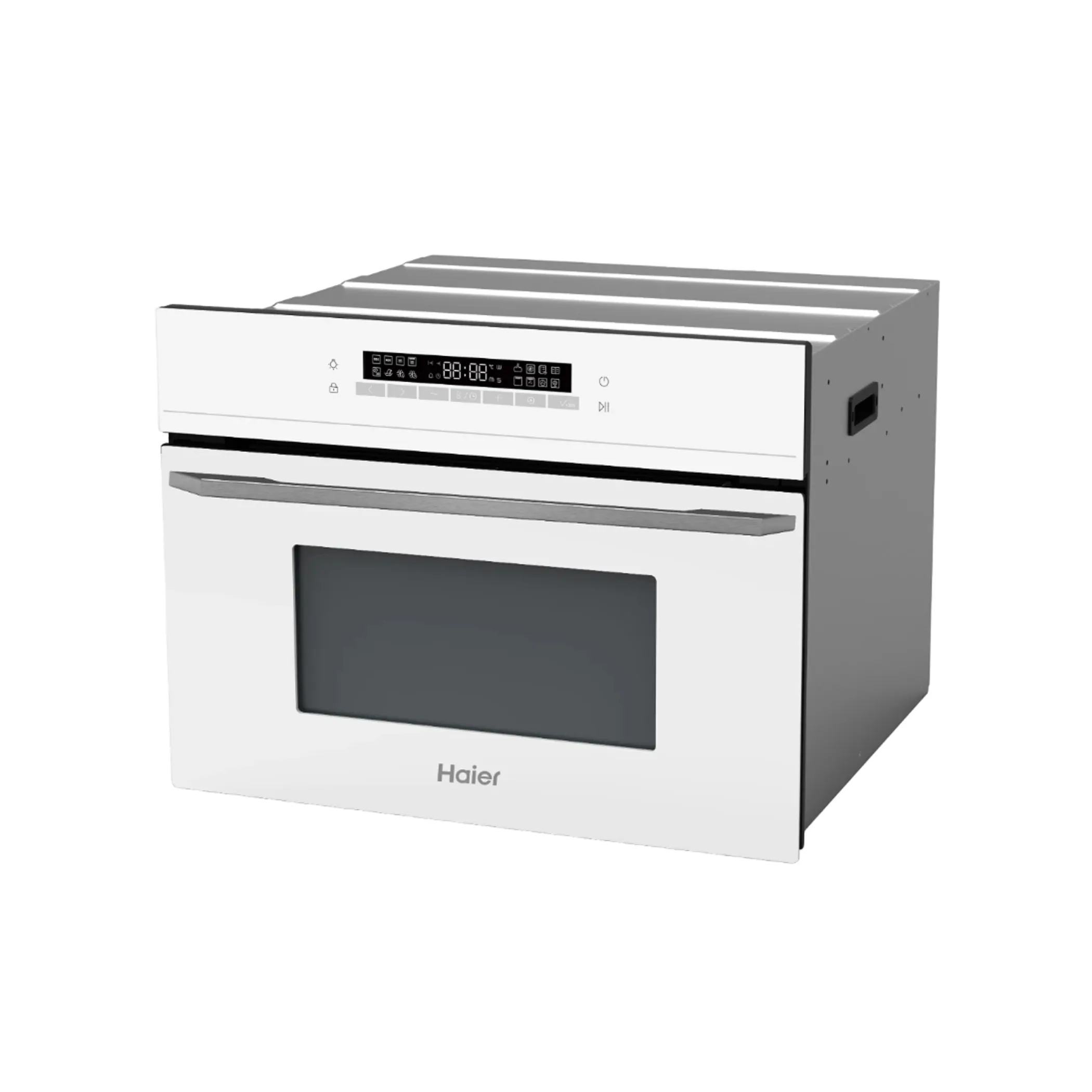 Компактный духовой шкаф с СВЧ Haier HMX-BDC399W
