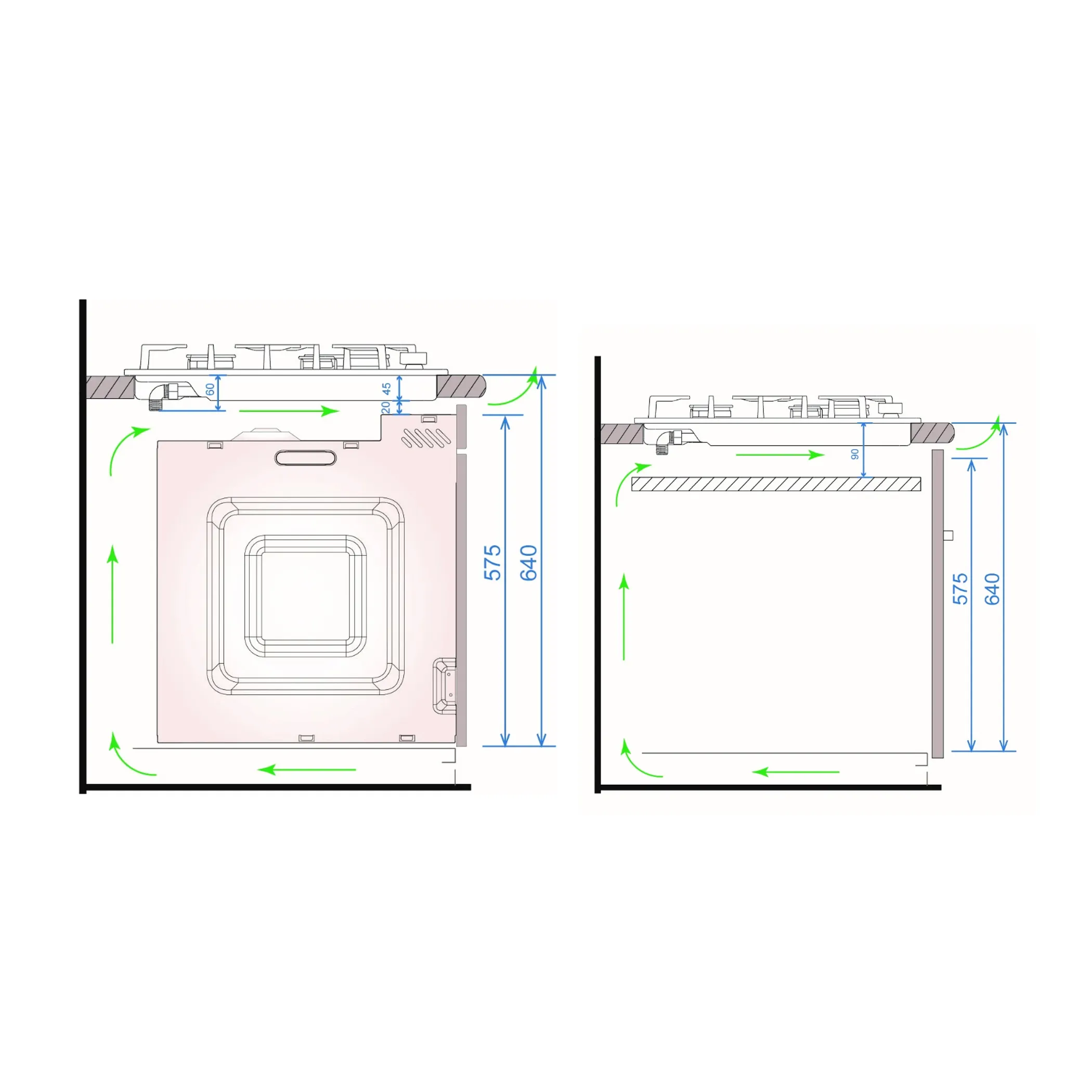 Газовая варочная панель Haier HHX-G64CNMB