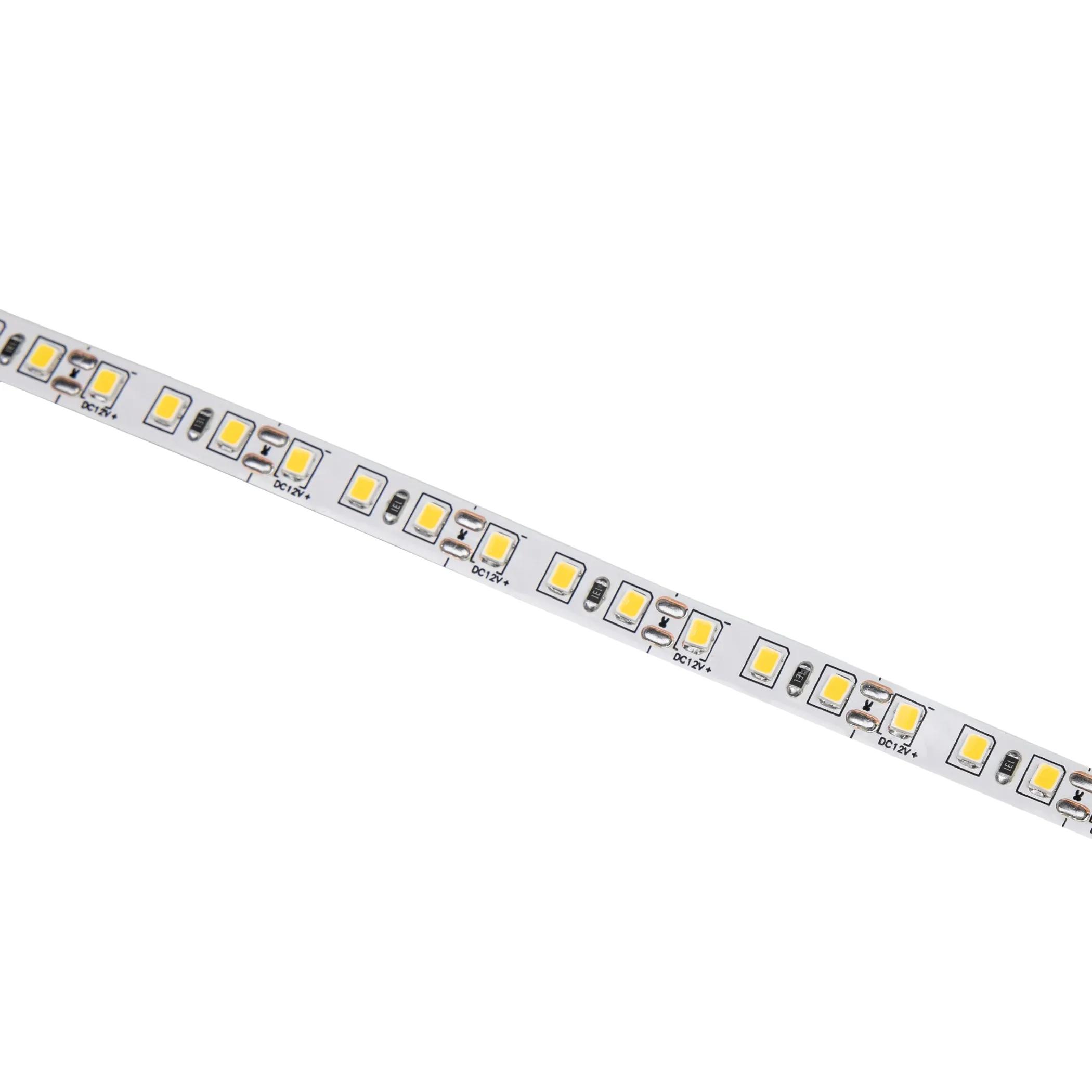 Лента светодиодная влагостойкая - 9,6W/m, 12V, 8мм, 2835, 120 д/м, IP65, хол. бел (10000К), 5м, AKS