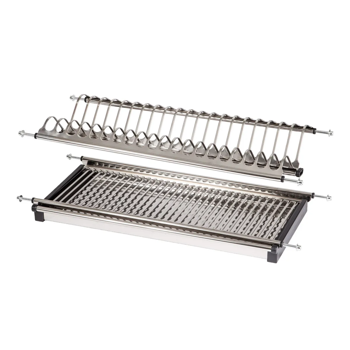 Сушка для посуды 800 INOX нерж.сталь, инокс AKS