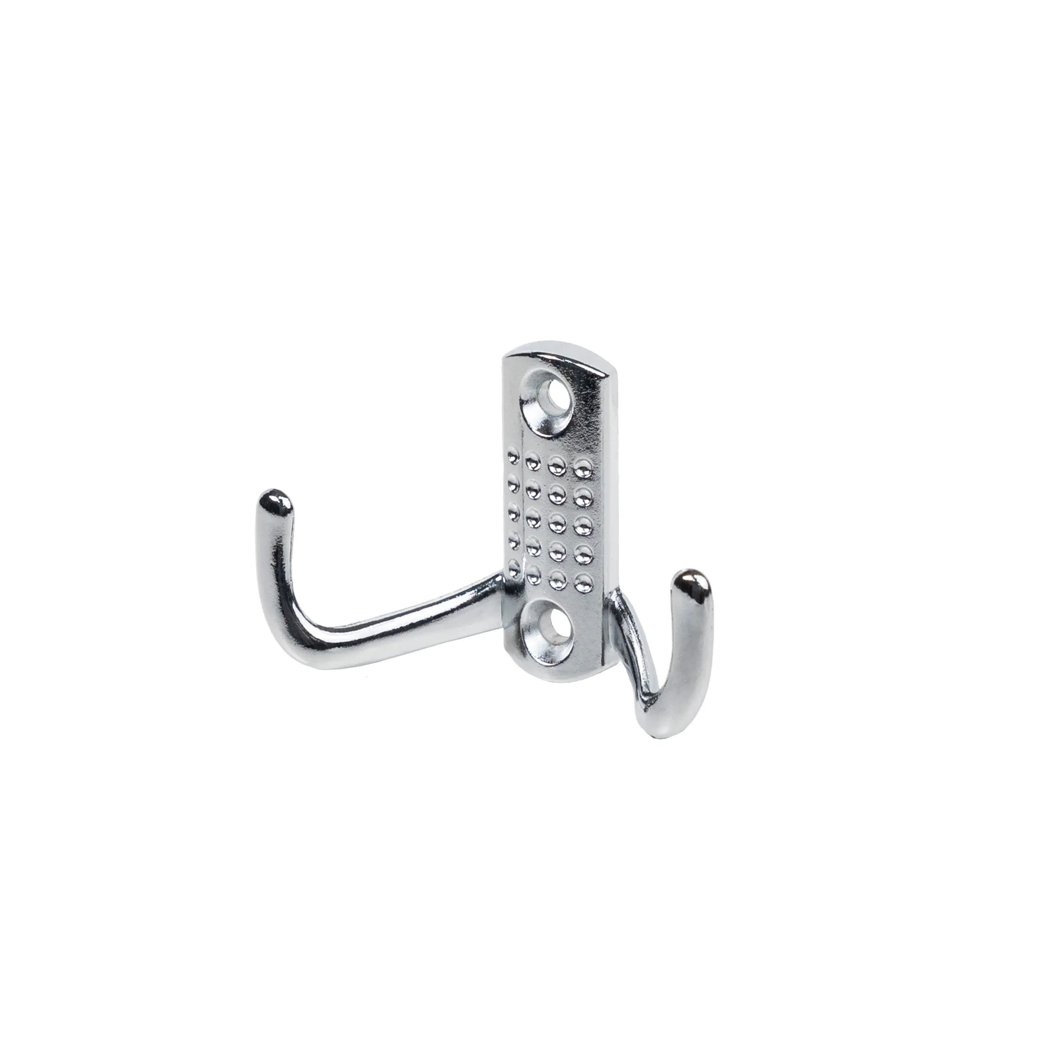 Крючок меб. двухрожковый мет. WP12 хром GRIDLI