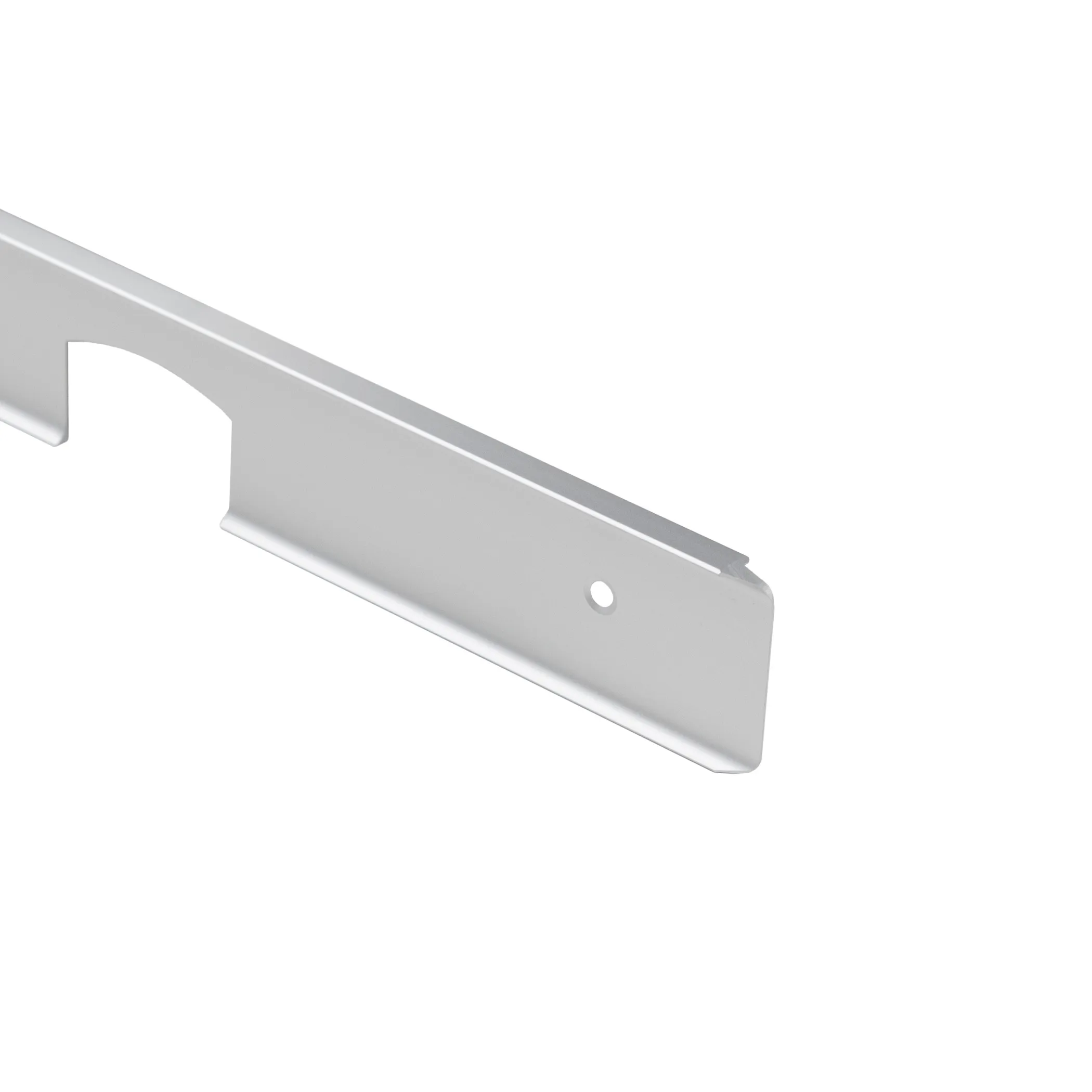 Планка угловая к столешнице 38 Egger алюминий AKS