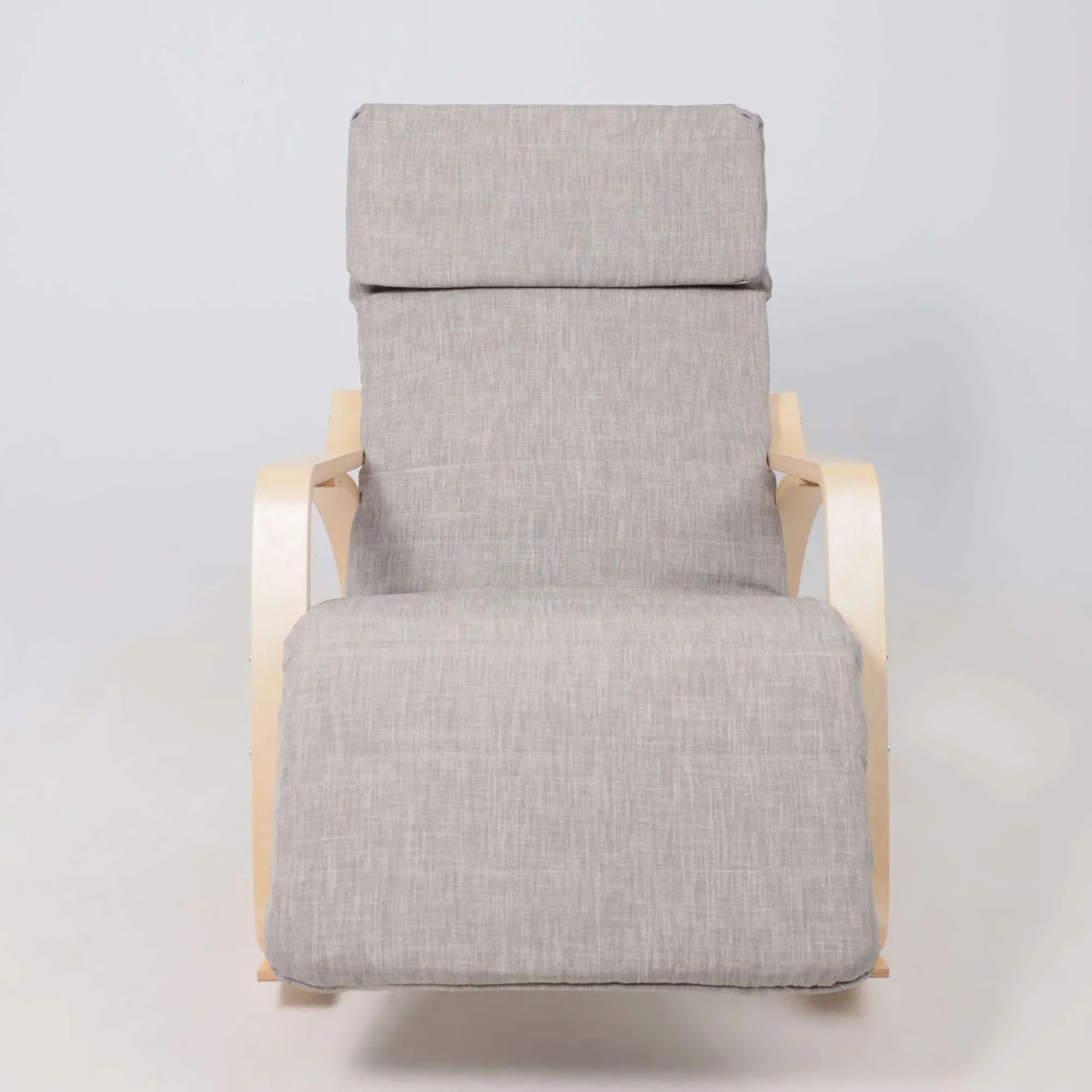 Кресло-качалка SMART, ткань, серый Gray-L