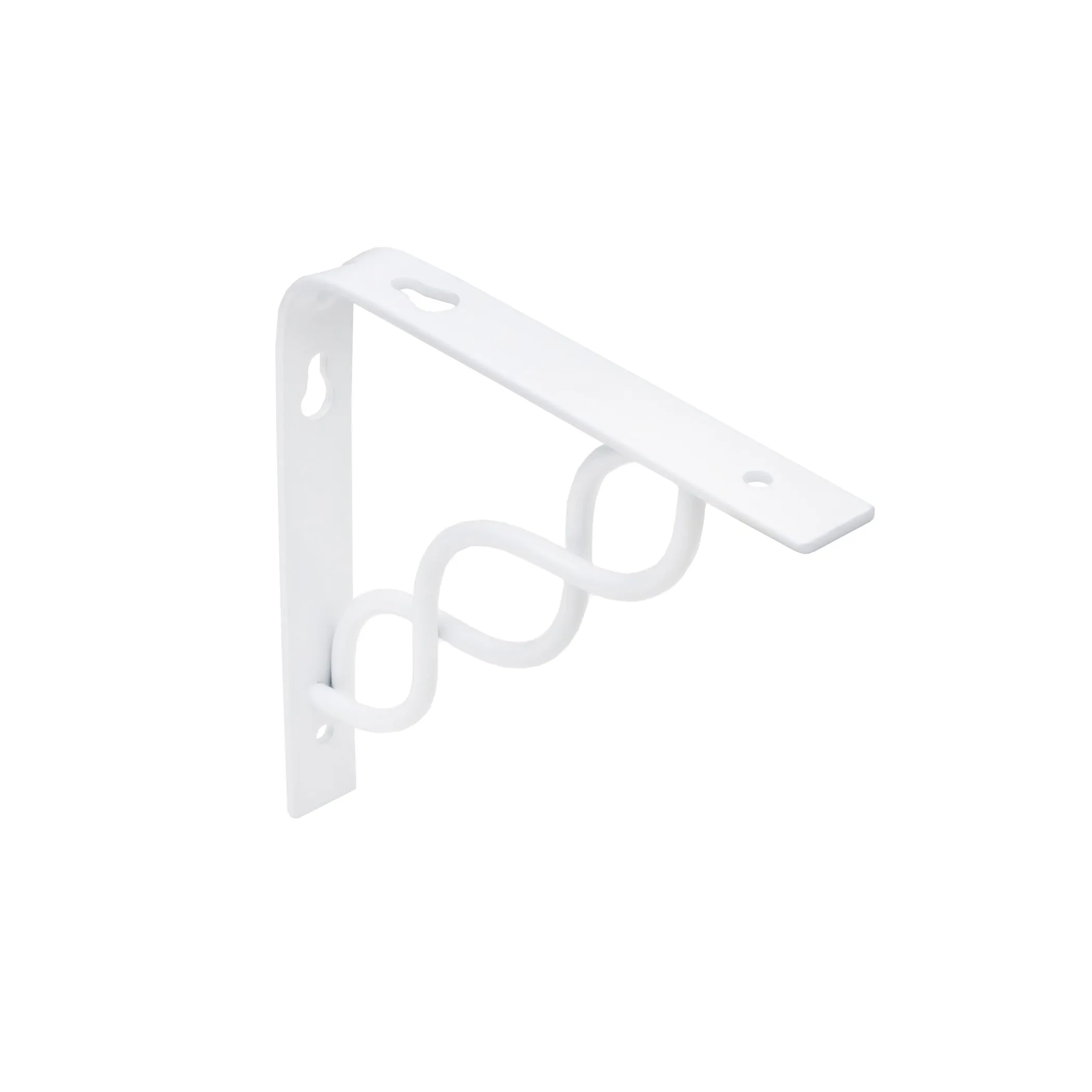 Полкодержатель мет. INFINITY 150*150*20*3, белый AKS