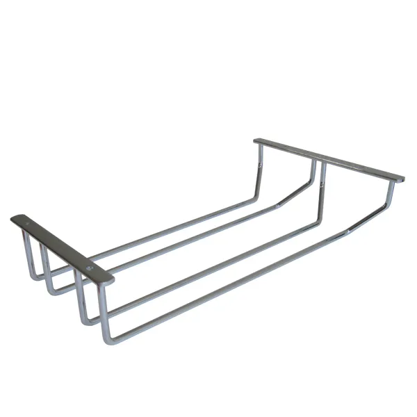 Держатель подвесной для бокалов двухрядный BJ005, хром РФ