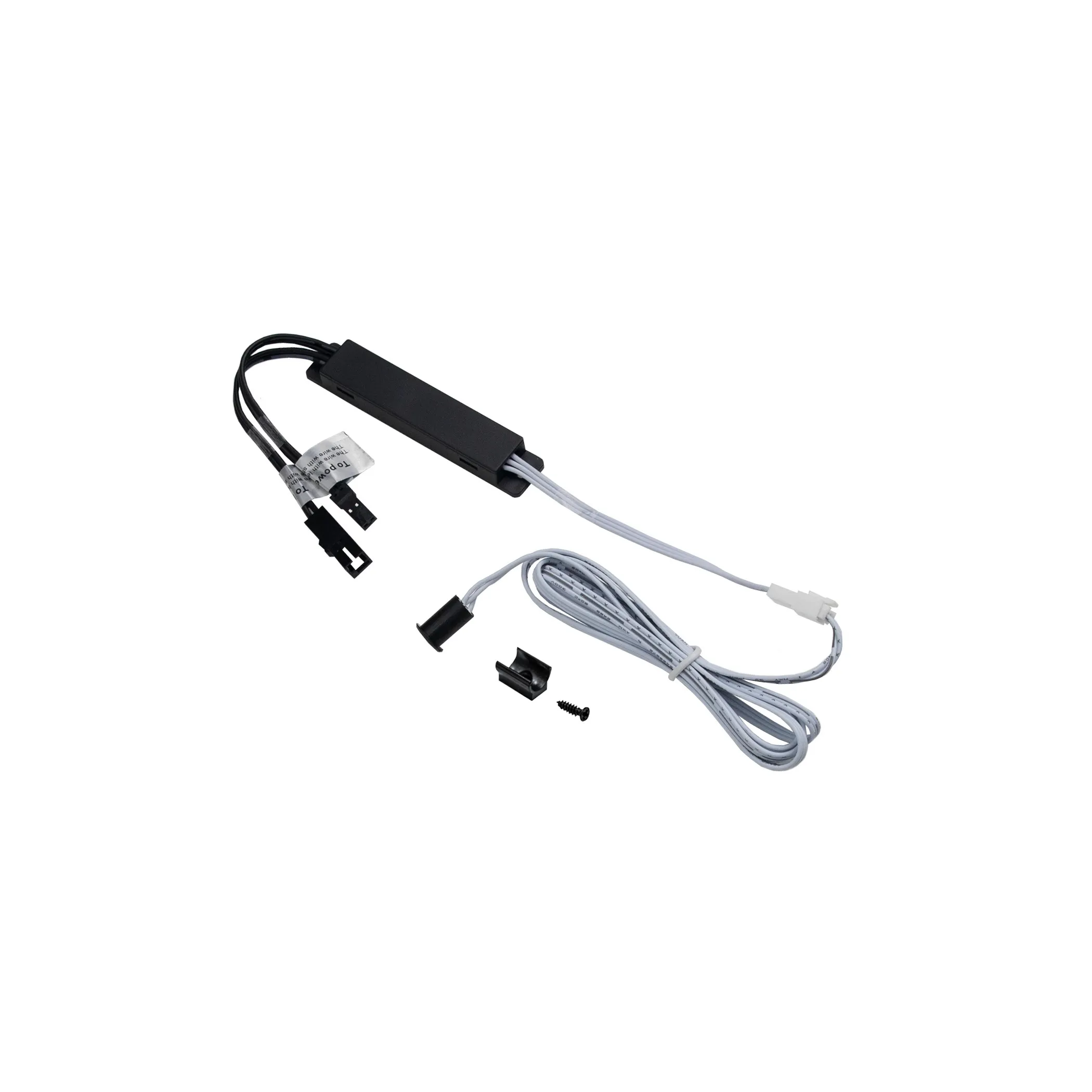 Выключатель бесконтактный на преграду, накладной/врезной, 12/24V, 60W/100W, D8мм, черный, AKS