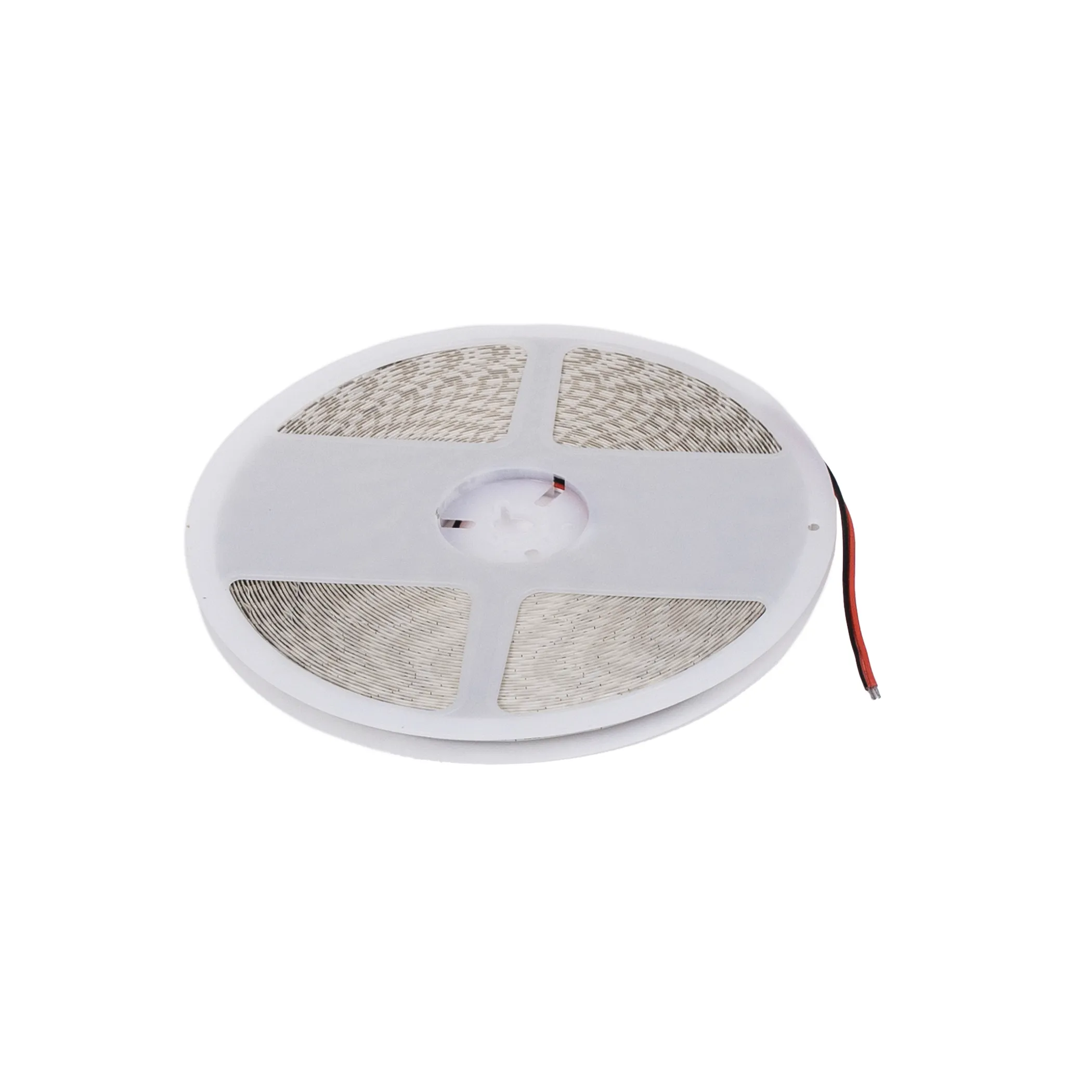 Лента светодиодная - 9,6W/m, 12V, 8мм, 2835, 120 д/м, IP20, холодный белый (6000K), CRI>80, 1100 Lm, 20м, AKS