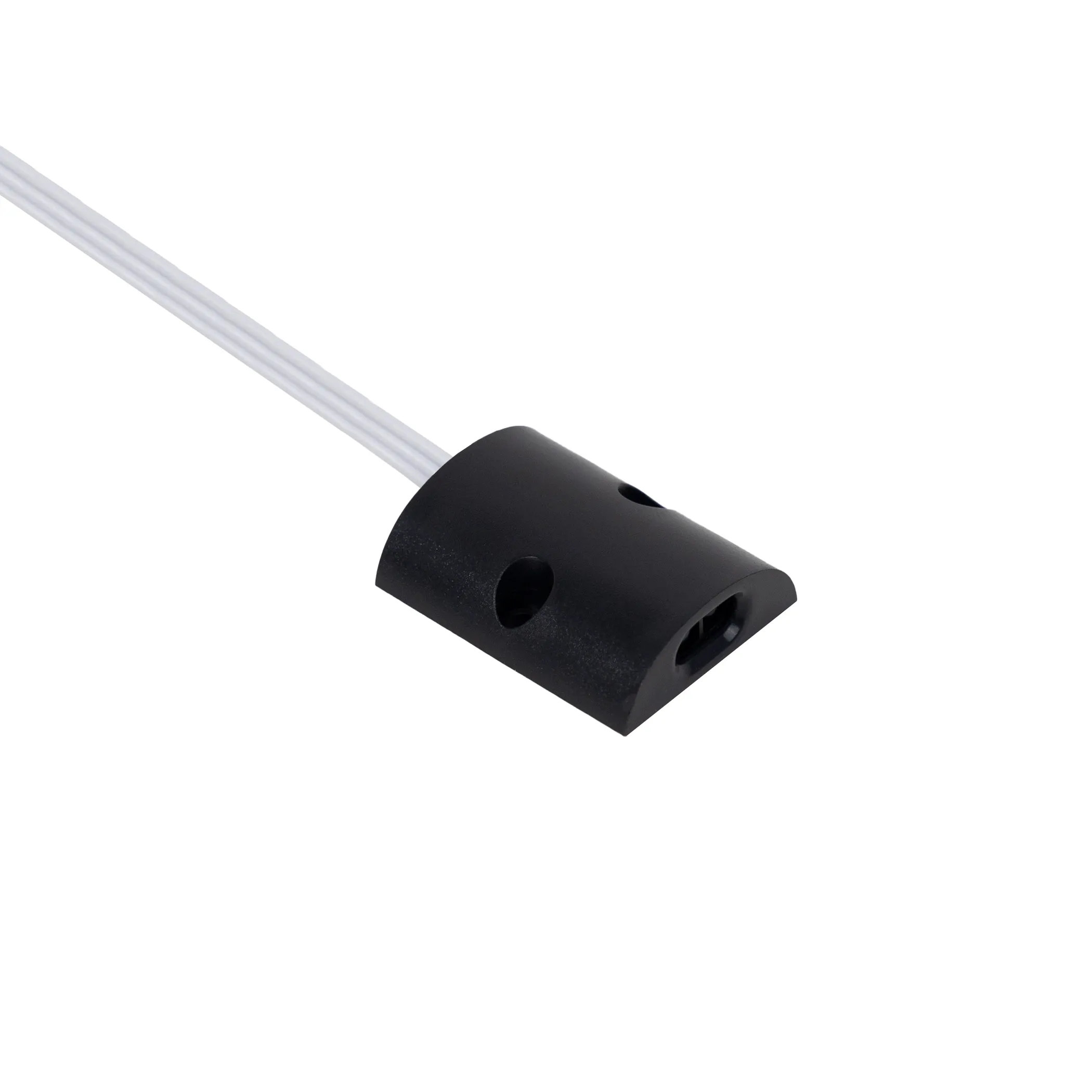 Выключатель бесконтактный на преграду, накладной, плоский, 12/24V, 60W/100W, черный, AKS