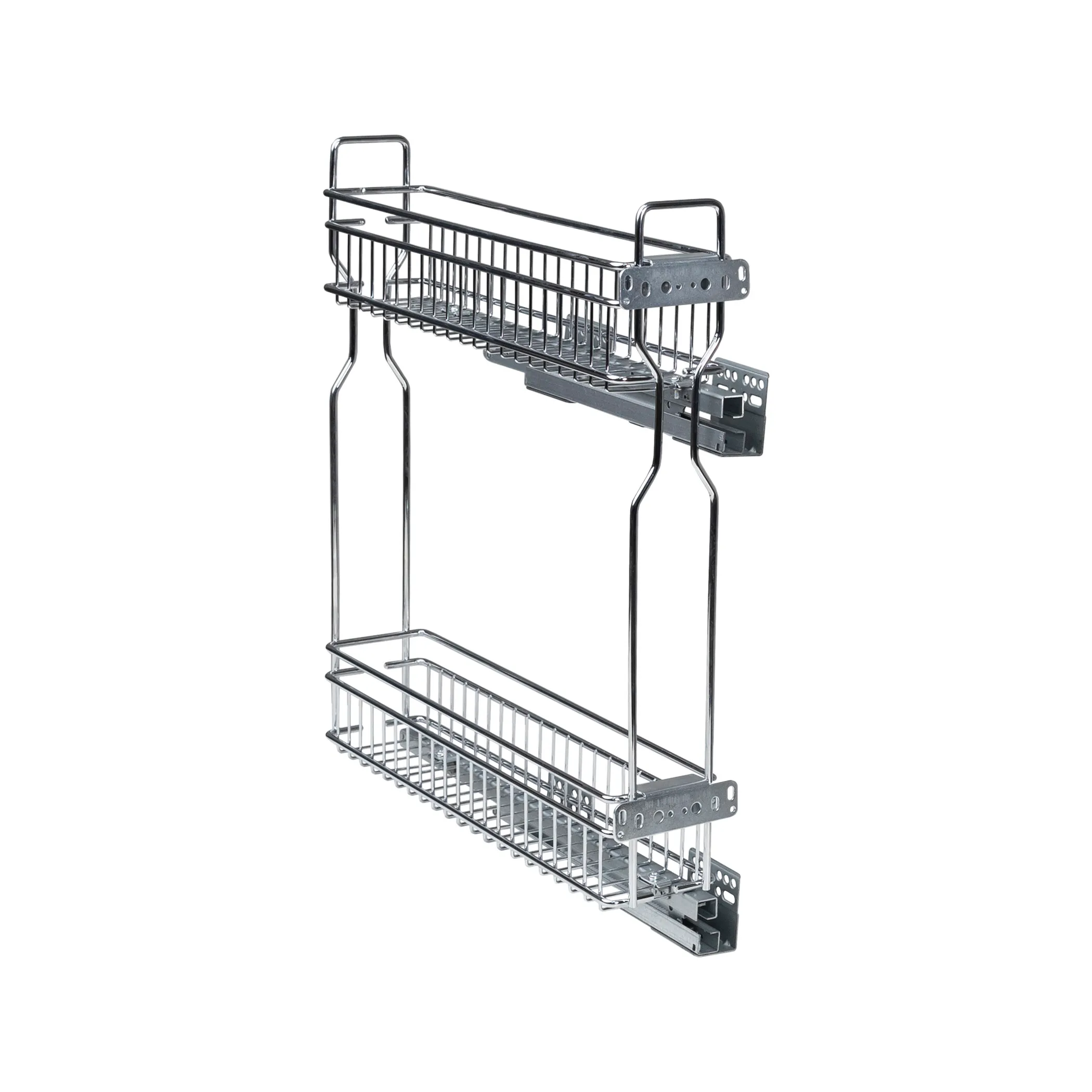 Выдвижная корзина-карго 200 NORWIG крепл.боковое/левое, хром AKS