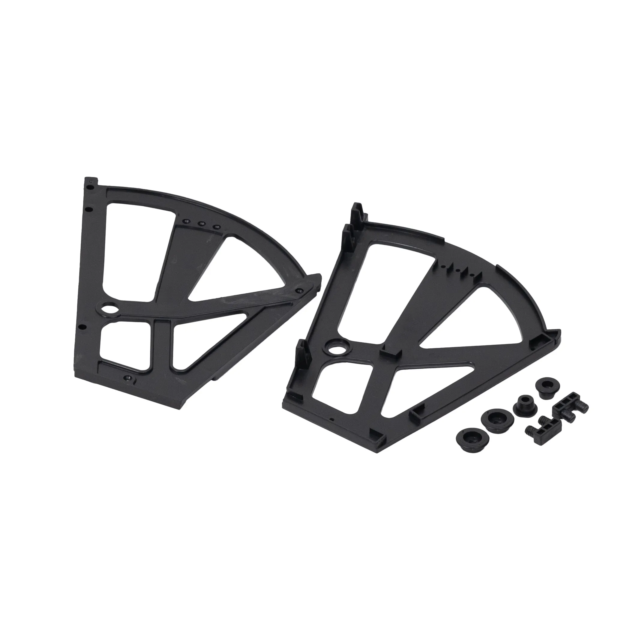 Крепление в шкаф для обуви двухрядное, черный РП