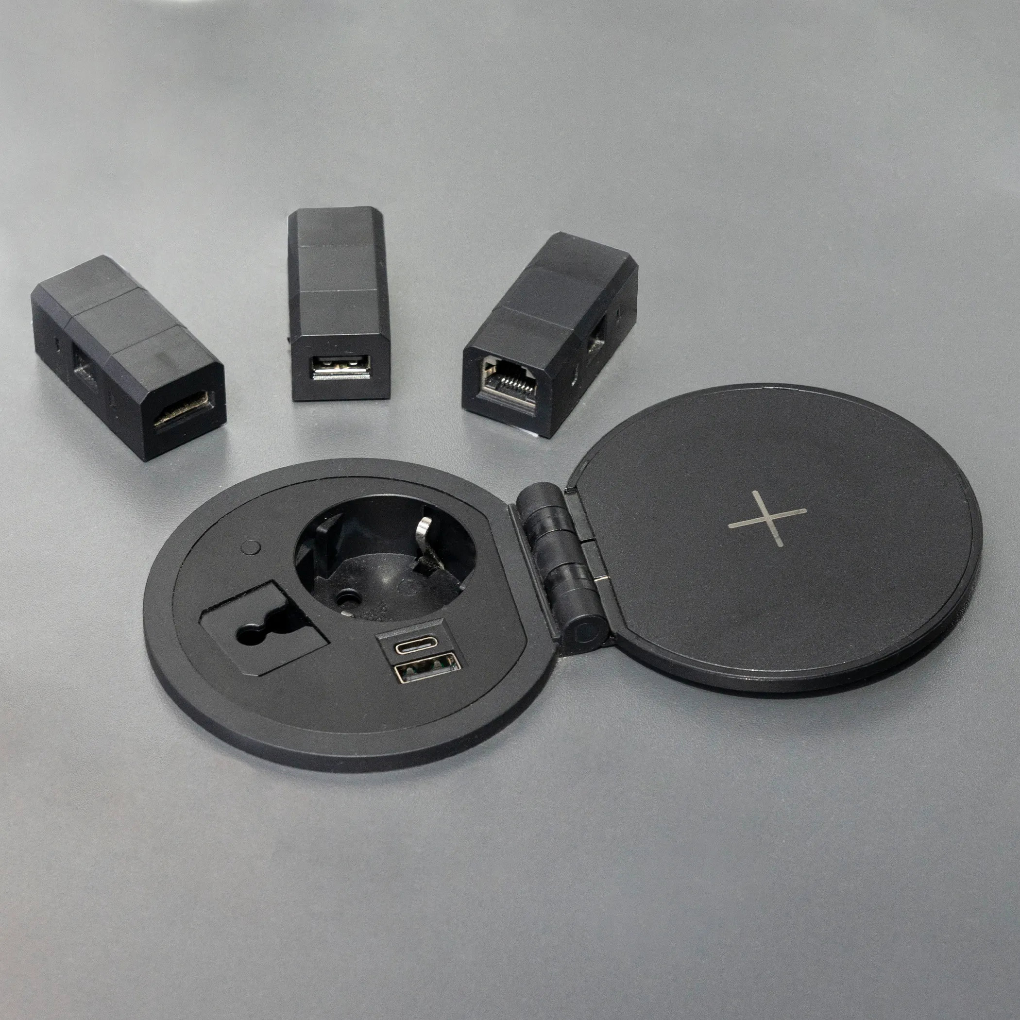Пропуск удлинителя Locus пластиковый для USB, AKS
