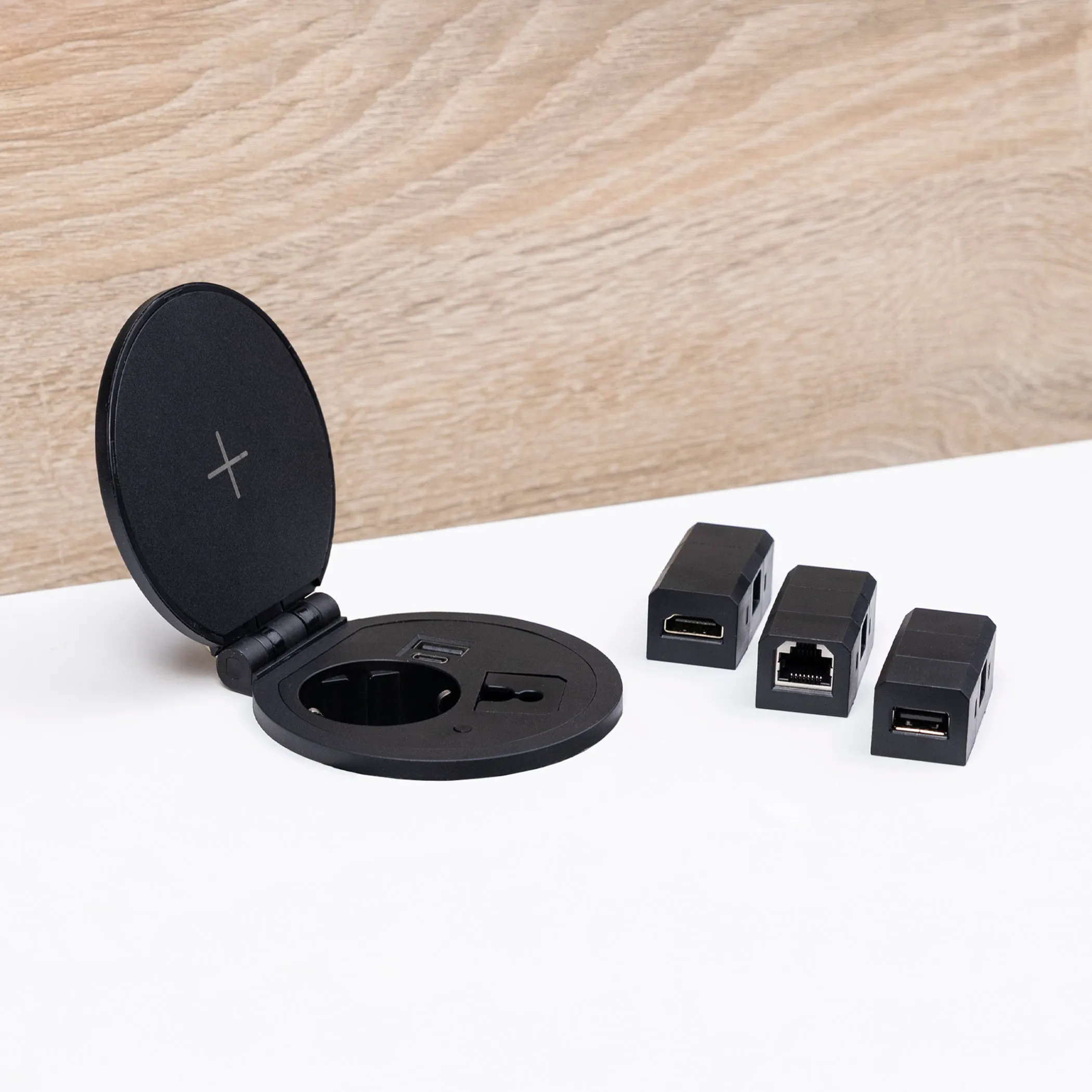 Пропуск удлинителя Locus пластиковый для HDMI, AKS