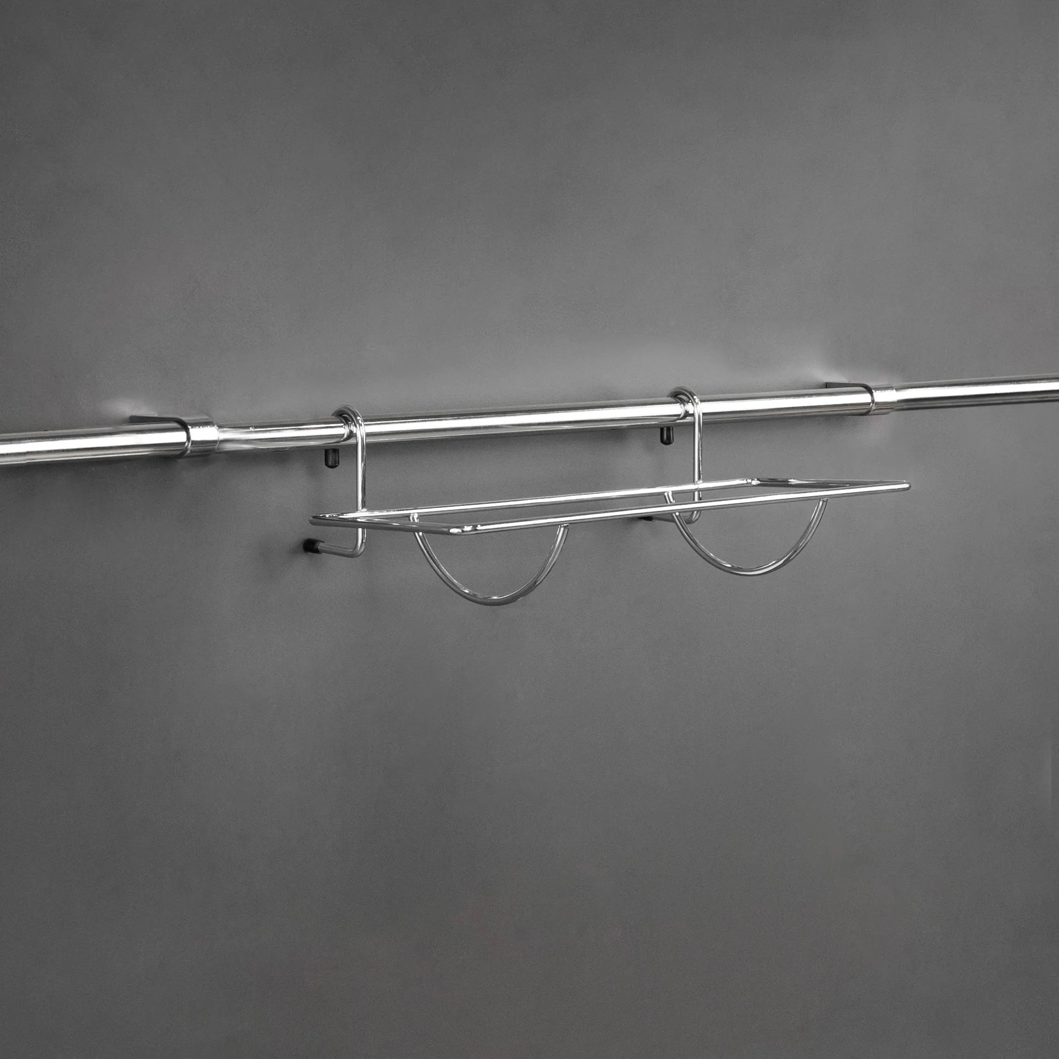 Корзина на трубу d16 для бумаги малая, CWJ115B хром AKS